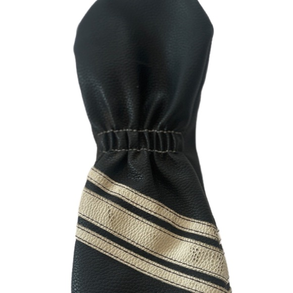 GOLF 3 FAIRWAY WOOD HEADCOVER Black Red White Head Cover - Picture 3 of 4